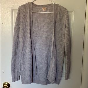 Light gray cardigan